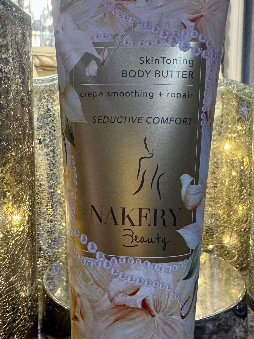 Nakery Seductive Comfort SkinToning Body Butter 10 oz NEW AND SEALED